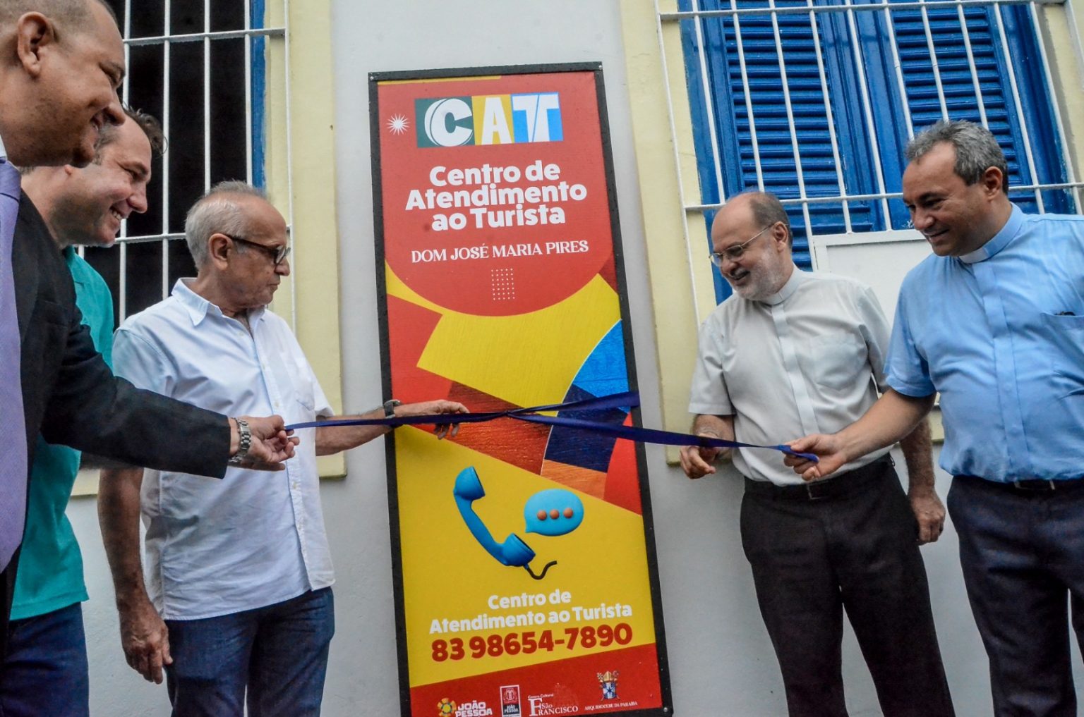 João Pessoa inaugura Centro de Atendimento ao Turista no Centro Cultural São Francisco
