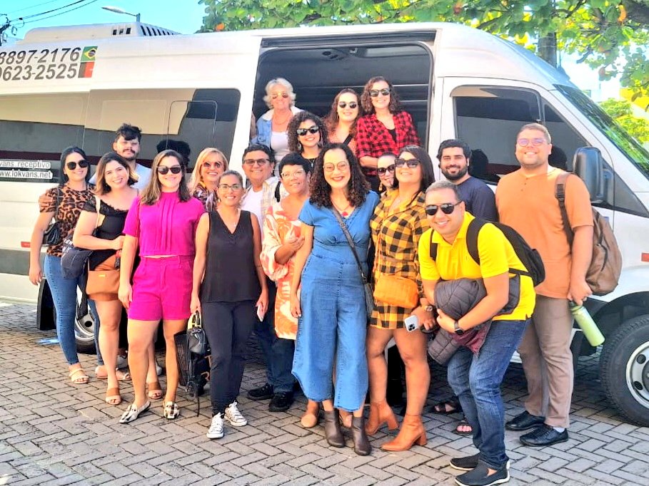 PBTUR/SETDE levam jornalistas e influencers para visitas ao Salão de Artesanato, Vila São João e Parque do Povo