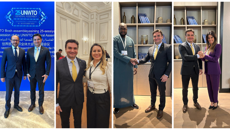 Comitiva do Brasil participa da 25ª Assembleia Geral da Organização Mundial do Turismo