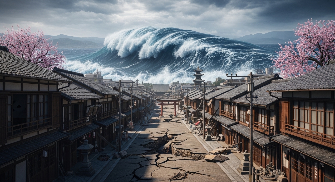 Previsão viral de mega-terremoto impacta turismo no sul do Japão