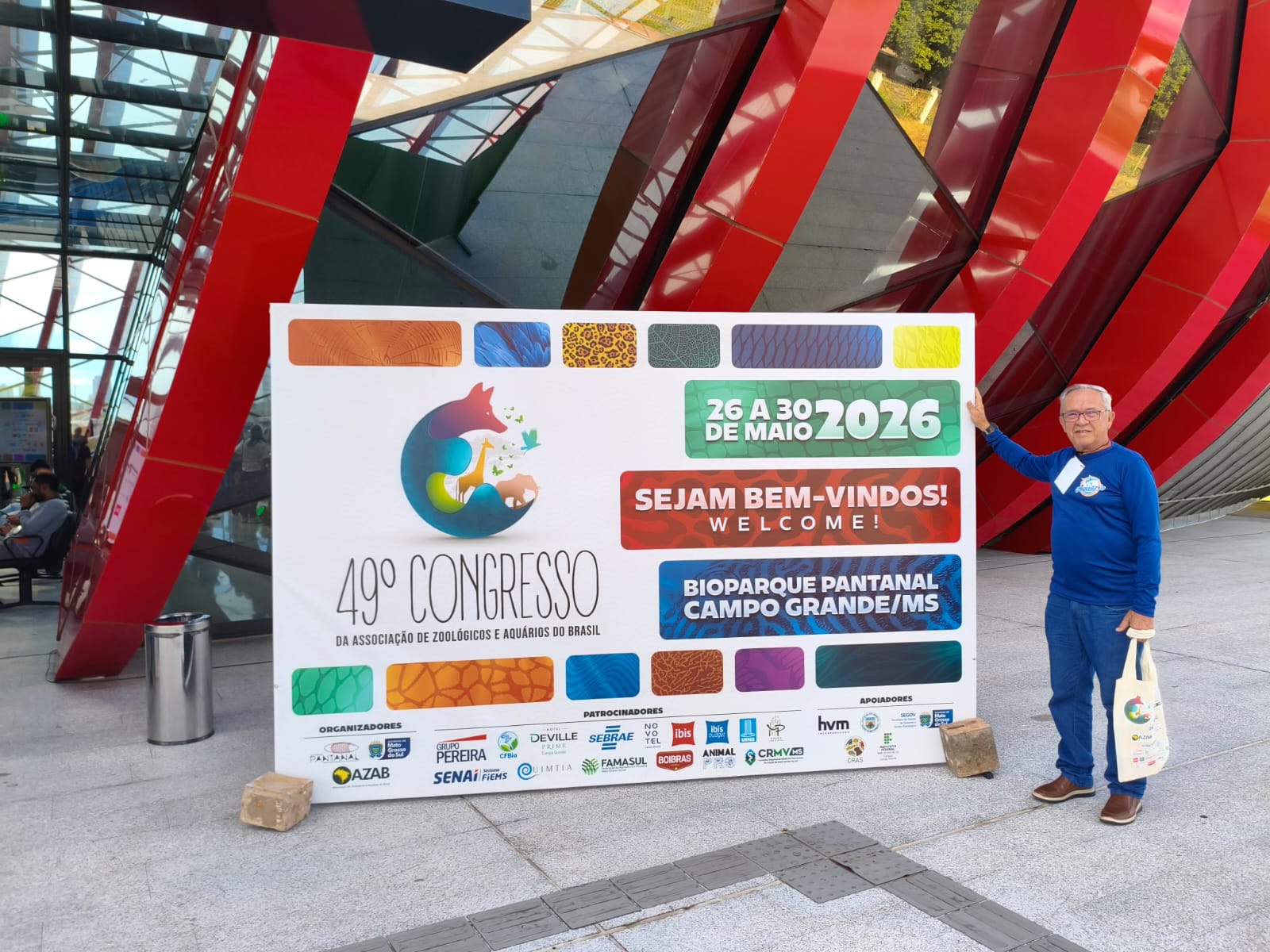 Aquário Paraíba marca presença em principal congresso nacional de conservação ambiental